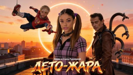 SFEROOM AI представил клип &laquo;Лето &mdash; Жара&raquo; с участием Стёпы Рудницкого и Кравца